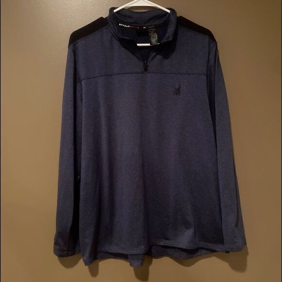 Spyder Half Zip Pullover Jacket - Picture 2 of 9